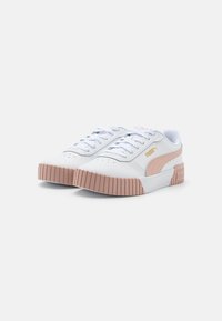 Puma CARINA 2.0 - Sportcipő - white/rose quartz/gold