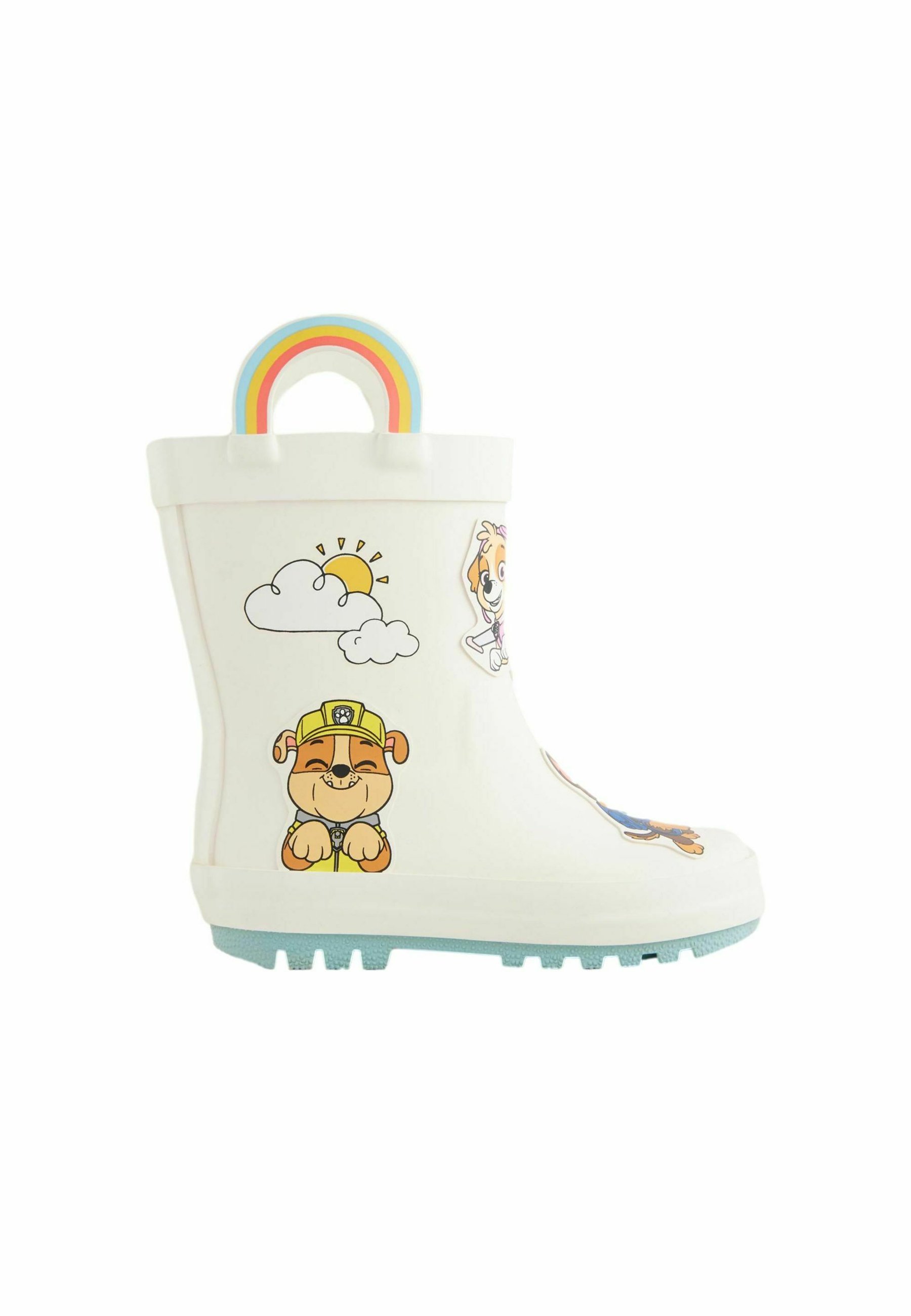 Bottes De Pluie Paw Patrol Enfant - Caoutchouc - Marshall Et Chase - Tige Mi-Mollet