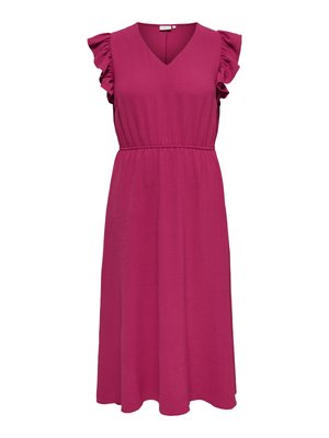 ONLY Carmakoma CARMETTA LIFE LONG - Maksi suknelė - sangria