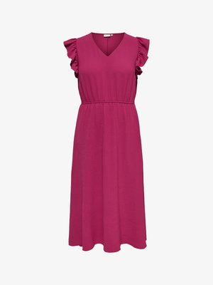 ONLY Carmakoma CARMETTA LIFE LONG - Maksikleit - sangria