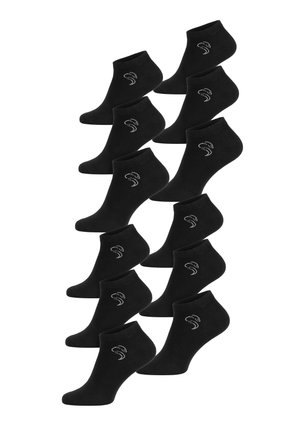 12 PACK - Socks - schwarz