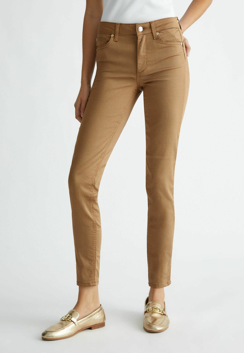 LIU JO BOTTOM UP - Pantaloni - ochre