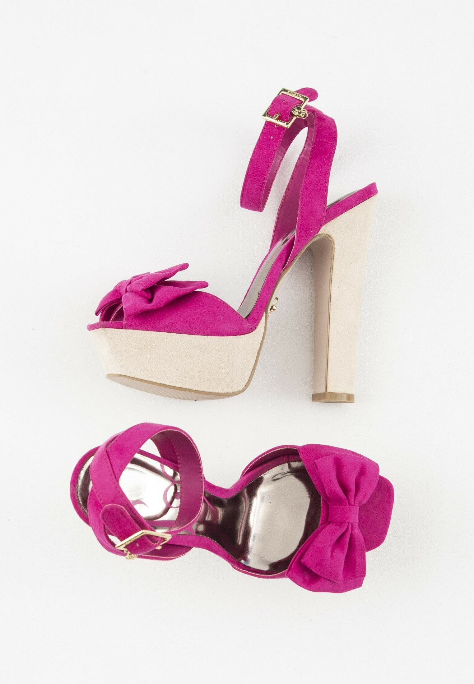 Lipsy Peeptoe heels - pink - (Pre-owned 