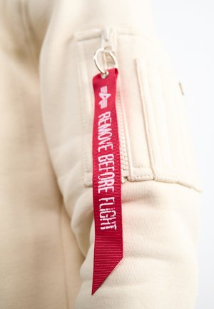 Alpha Industries, ALPHA PP SWEATSHIRT - Sudadera - vintage white