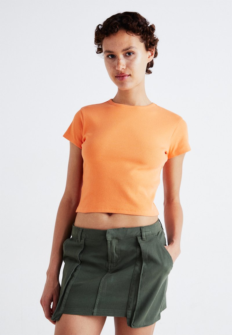 Denim Project CROPPED - Navadna majica - autumn sunset