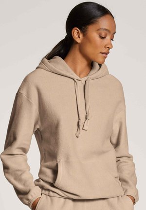 MIT KAPUZE - Hoodie - natural beige