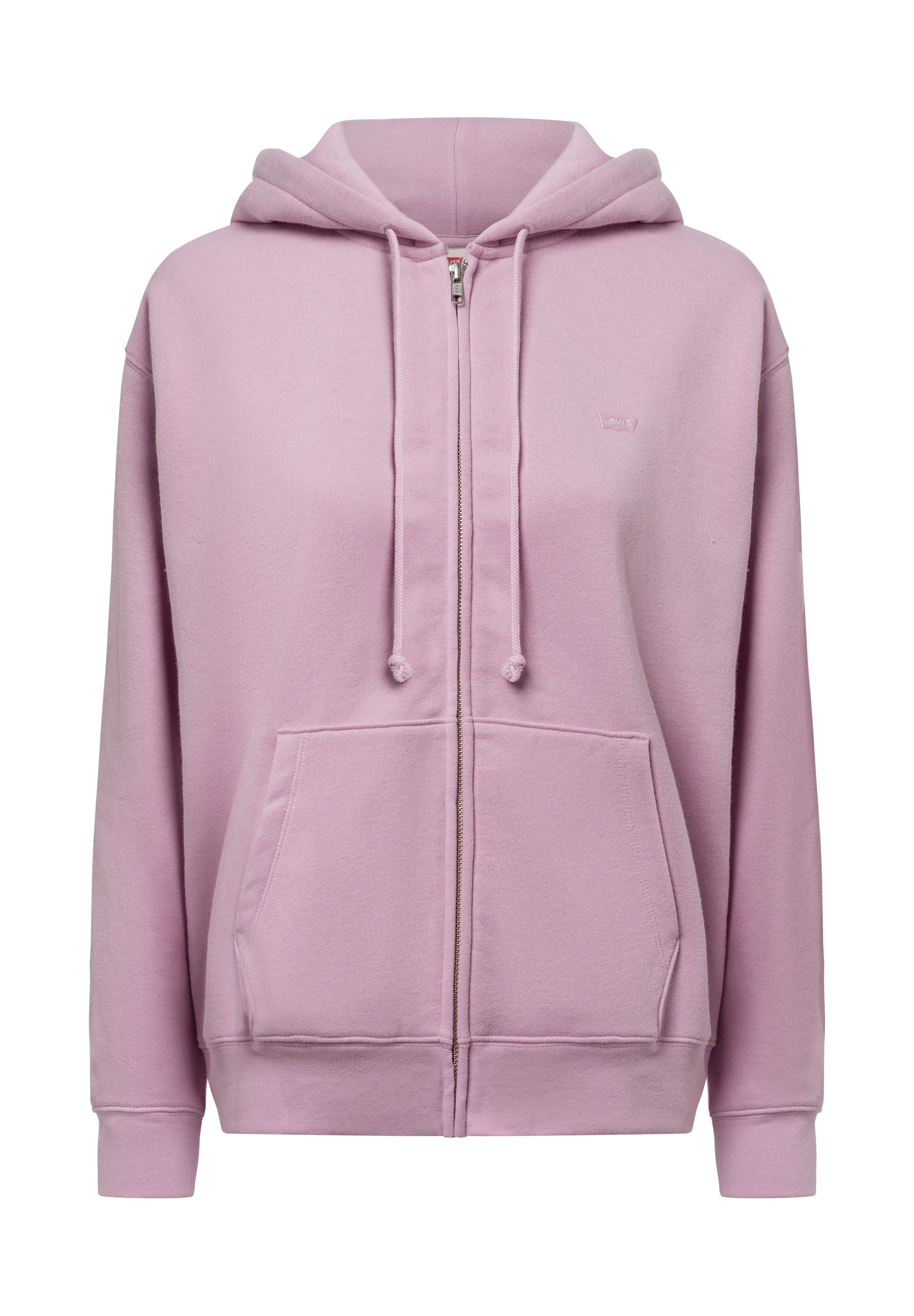 Kapuzenjacke Sweatshirt Jacke Rosa Levi's® EVERYDAY ZIP HOODIE