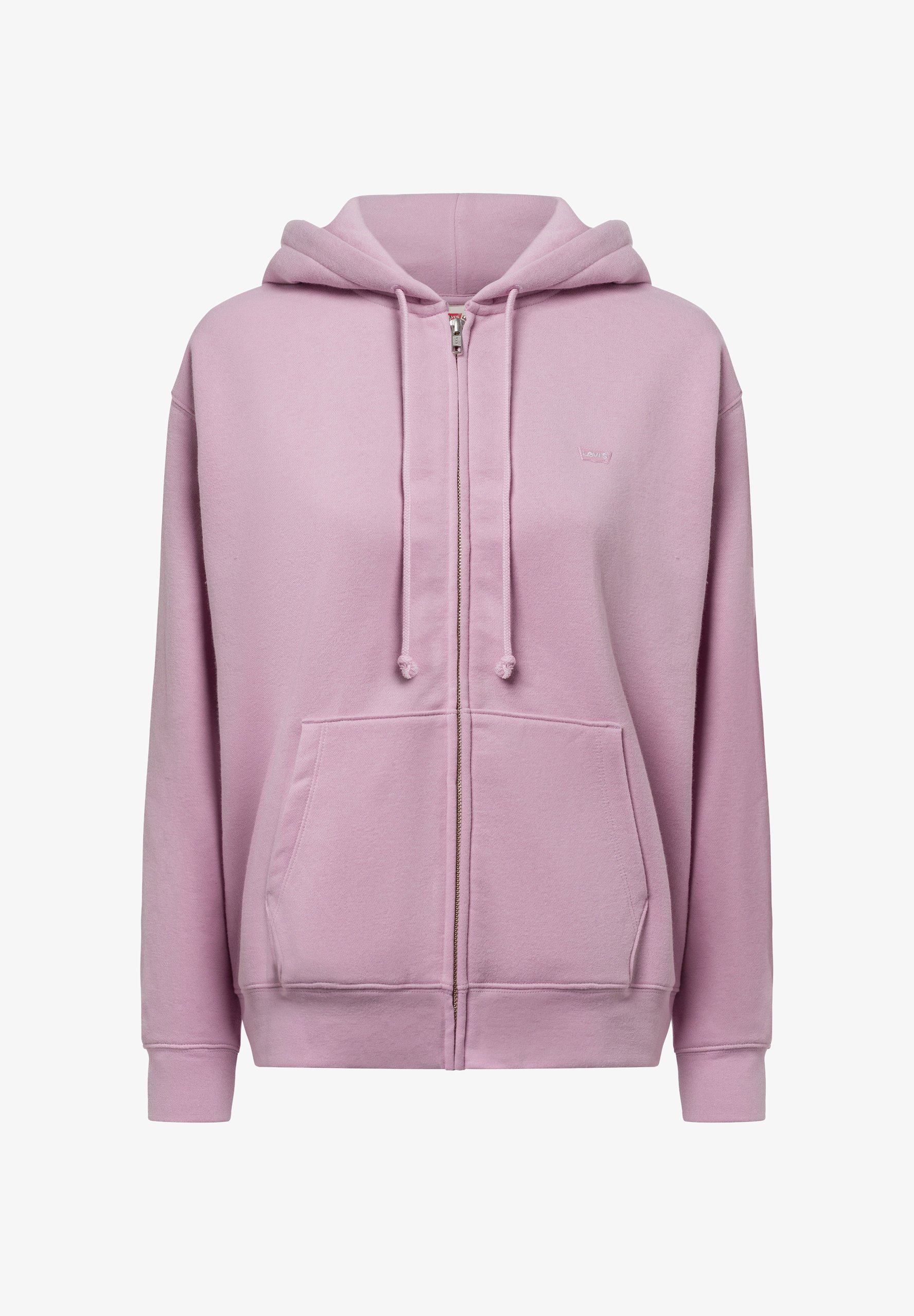Kapuzenjacke Sweatshirt Jacke Rosa Levi's® EVERYDAY ZIP HOODIE