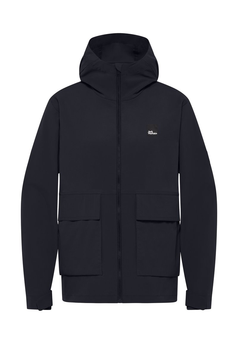 Jack Wolfskin TERRACADE - Outdoorjas - dark navy/donkerblauw - Zalando.nl