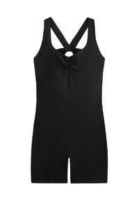 CROSSOVER BACK COMFORTLUX SHORT - Gimnastički dres - black