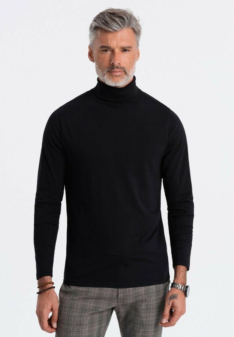 Ombre OM-LSCL-0112 - Longsleeve - black