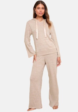 Lipsy REGULAR FIT - Pyžamový vrchný diel - beige