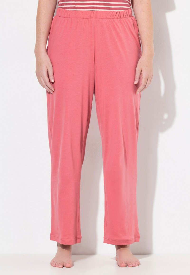 Ulla Popken EINFARBIG - Pyjamahousut/-shortsit - raspberry