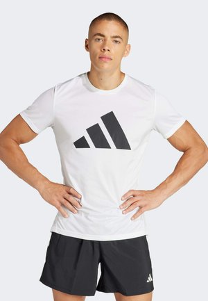 RUN IT TEE - Camiseta deportiva - white