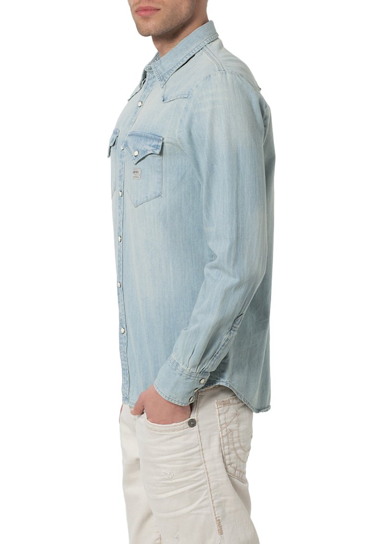 Denim & Supply Ralph Lauren Shirt - sun weathered wash/blue denim