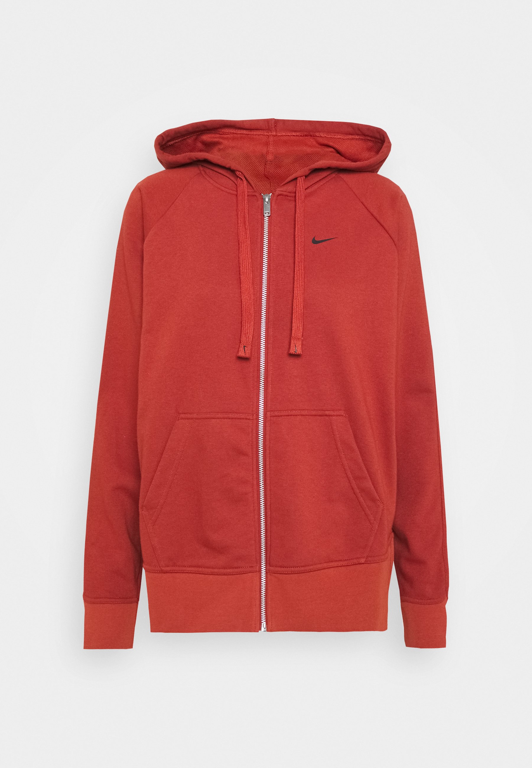 orange nike zip up