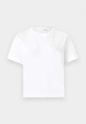 Selected Femme SLFESSENTIAL BOXY TEE - T-Shirt basic - bright white