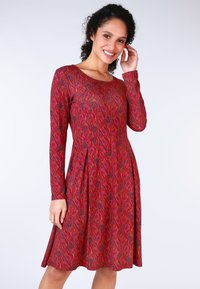 Lykka du Nord EPONIE - Jerseykleid - dark grape