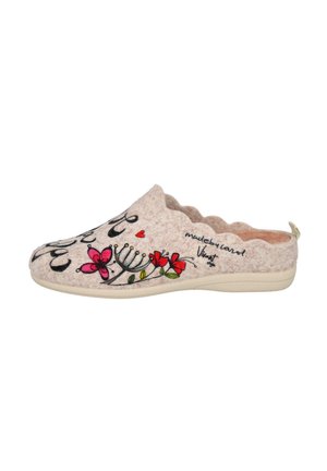 Sandalias planas - beige
