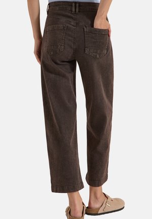 Cecil, 7/8 HIGH WAIST JEANS IM LOOSE FIT - Jean droit - brown cacao