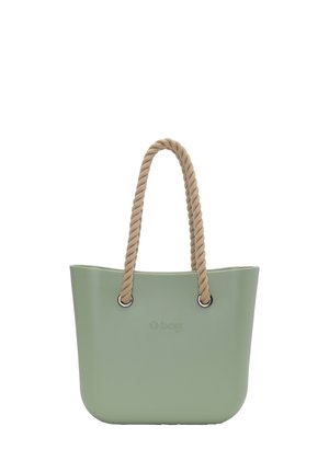 Handbag - mint green plain