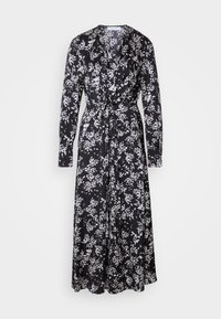 LONG SLEEVE  - Robe longue - black white
