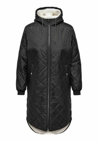 STEP CURVY - Wintermantel - black