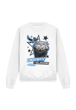 NETFLIX, KPOP DEMON HUNTERS DERPY AND SUSSIE SCRAPBOOK STARS - Sweatshirt - white
