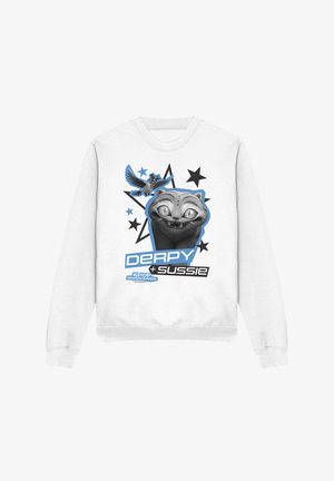 NETFLIX, KPOP DEMON HUNTERS DERPY AND SUSSIE SCRAPBOOK STARS - Sweatshirt - white