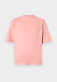 SLHLOOSEOSCAR O-NECK  - T-shirts - rose tan