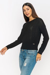 Felix Hardy Strickpullover - black