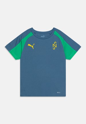 Puma NEYMAR JR BNA UNISEX - Camiseta deportiva - blue horizon/pelé yellow