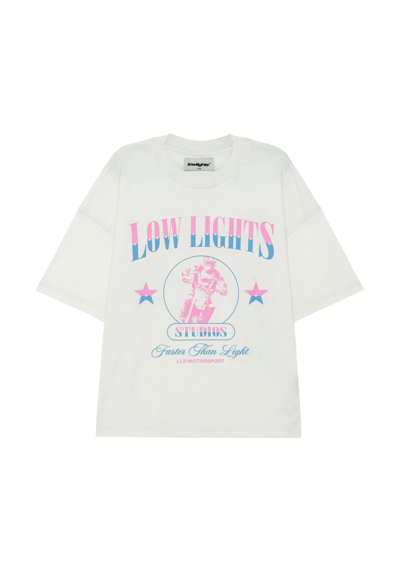 LOW LIGHTS STUDIOS® T-shirt print crème