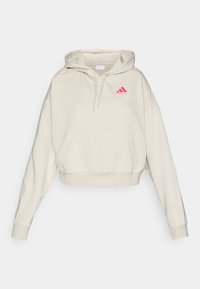 adidas Performance SELECT - Jersey con capucha - alumina/shock pink