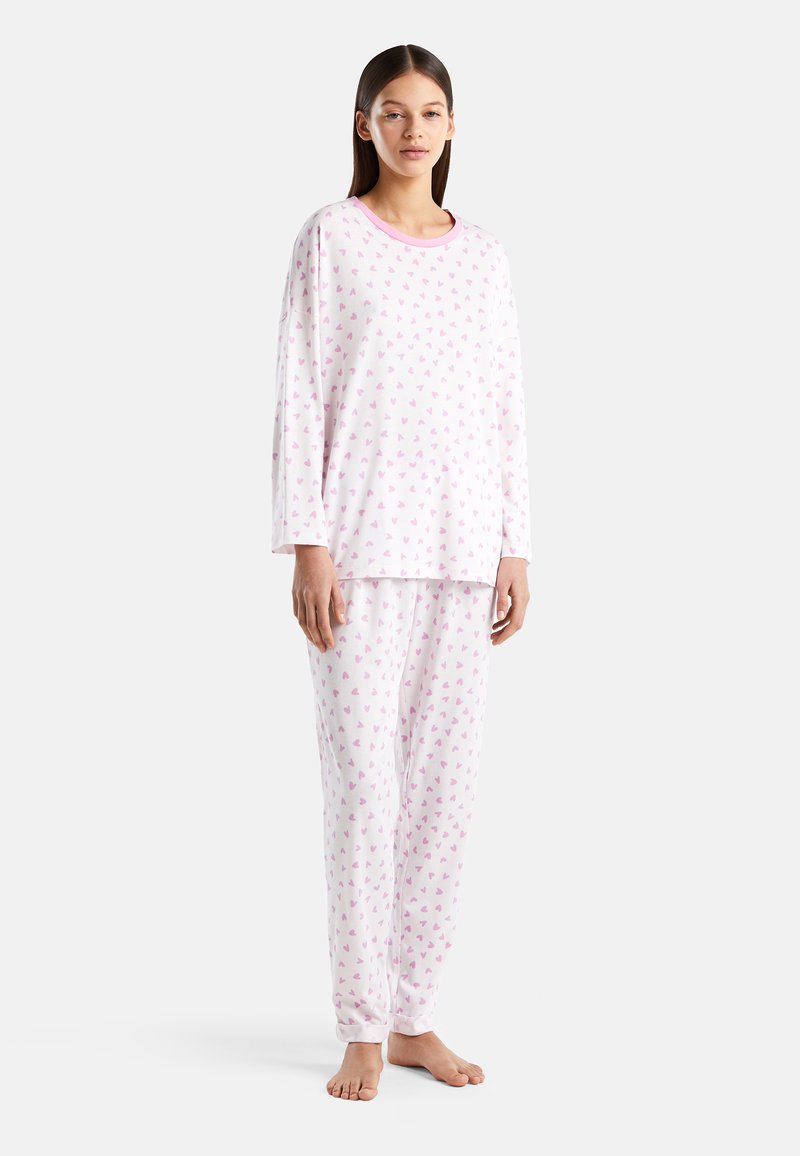 United Colors of Benetton Longsleeve donkerroze United Colors of Benetton Longsleeve donkerroze