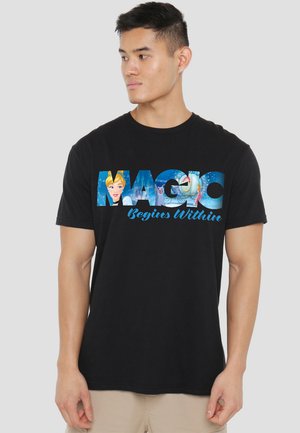 Print T-shirt - black