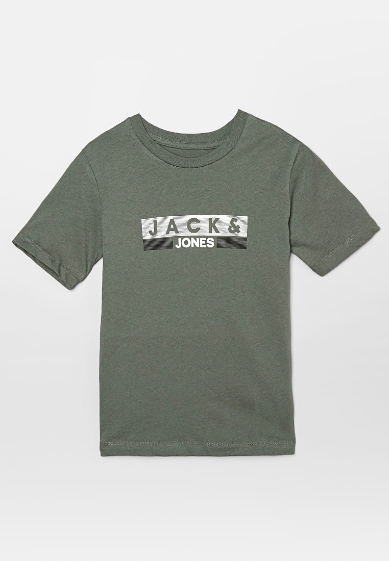 Jack & Jones Junior T-shirt print groen