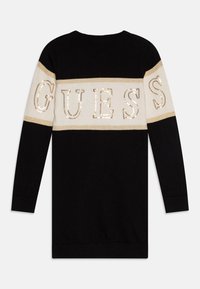 Guess JUNIOR DRESS - Strikket kjole - jet black a996