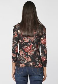 Koroshi MANGA LARGA - Top dugih rukava - black