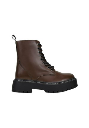 MILITARES - Botines con cordones - marron