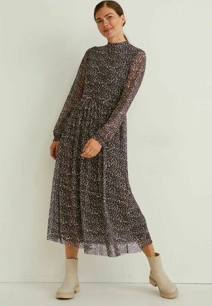 Day dress - black beige