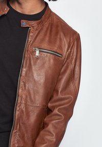 Maze Lederjacke - cognac