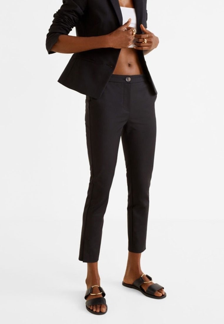 Mango Pantalones - black