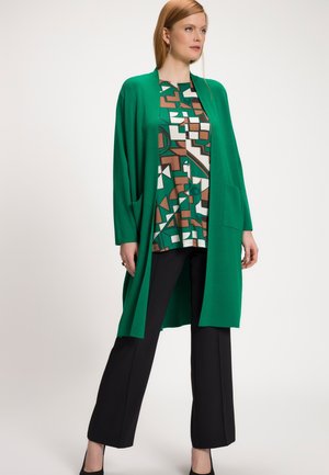 OFFENE FORM - Cardigan - flaschengrün