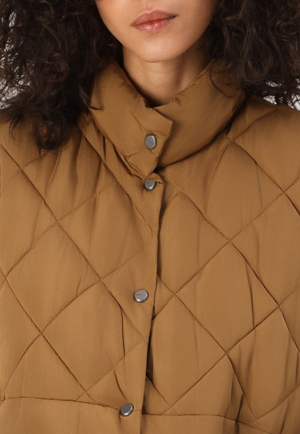 ONLSTACY  - Waistcoat - braun4