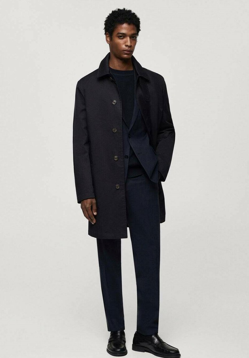 Mango CHAYTON - Klassischer Mantel - bleu marine foncé/royal  