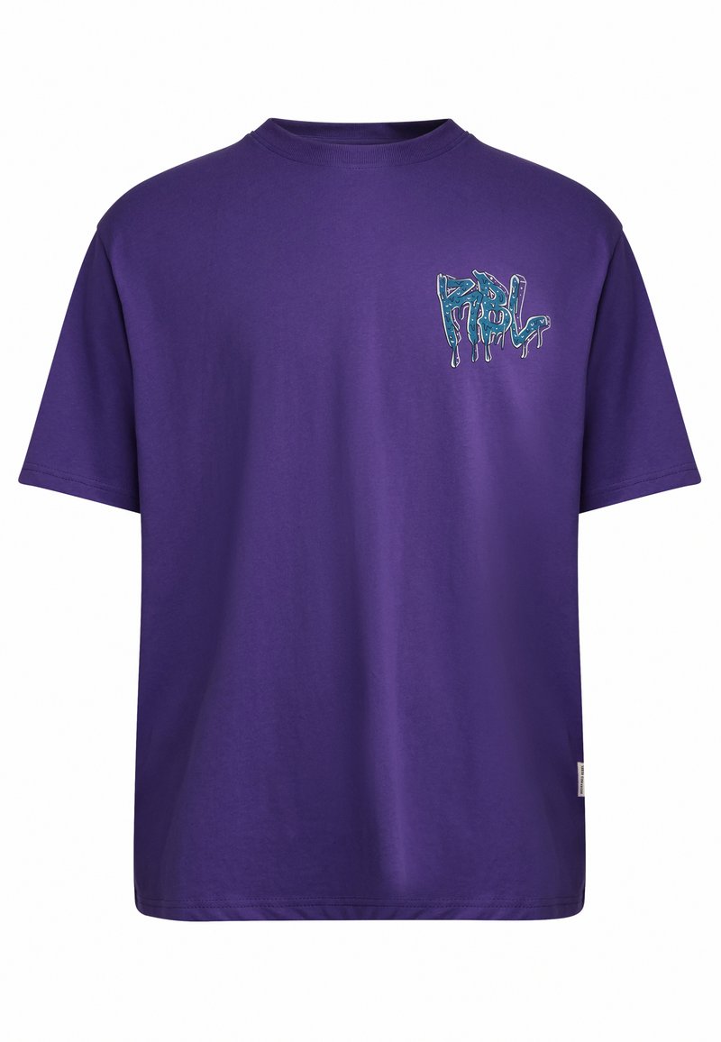 Redefined Rebel T-shirt print paars Redefined Rebel T-shirt print paars
