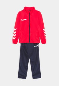 Hummel - PROMO SET UNISEX - Tepláková súprava - true red/marine Miniatúrny obrázok 1