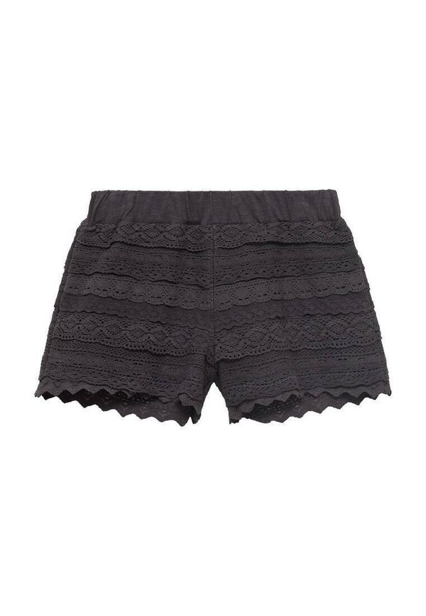 WITH RUFFLES - Shorts - charcoal4