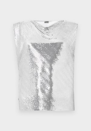 Rabanne Viršus - silver-coloured